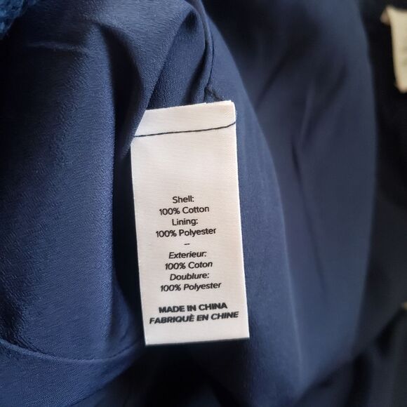 Cinq a Sept Allen Boucle Tweed Tailored Fit Shorts Navy Blue Women's Size 10 - Picture 12 of 14